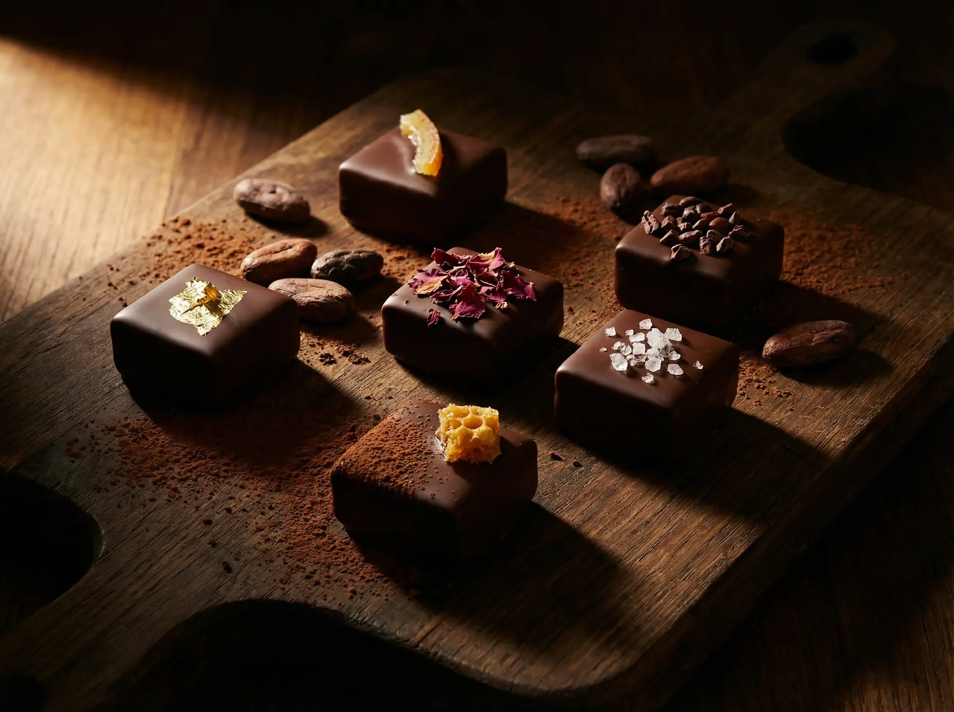 经典黑巧系列 - 糖心vlog ，75%可可含量手工黑巧克力